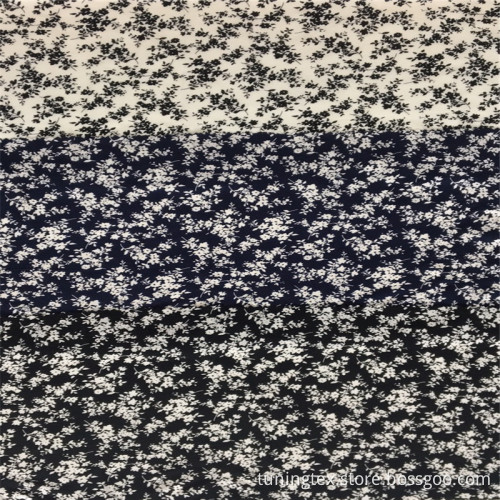 Rayon Print Fabric With Soft Handfeel